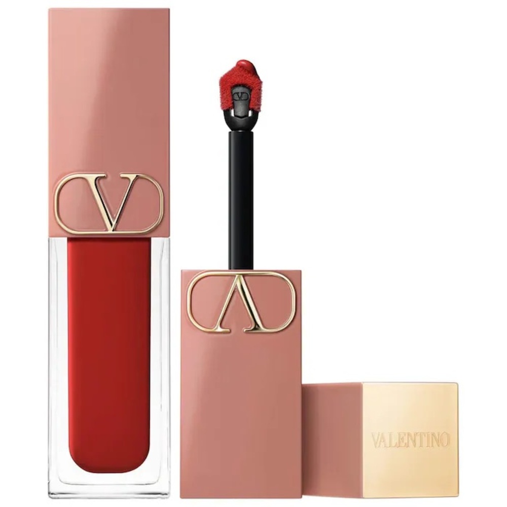 Valentino Liquirosso 2 in 1 Soft Matte Liquid Lipstick & Blush in shade 111A